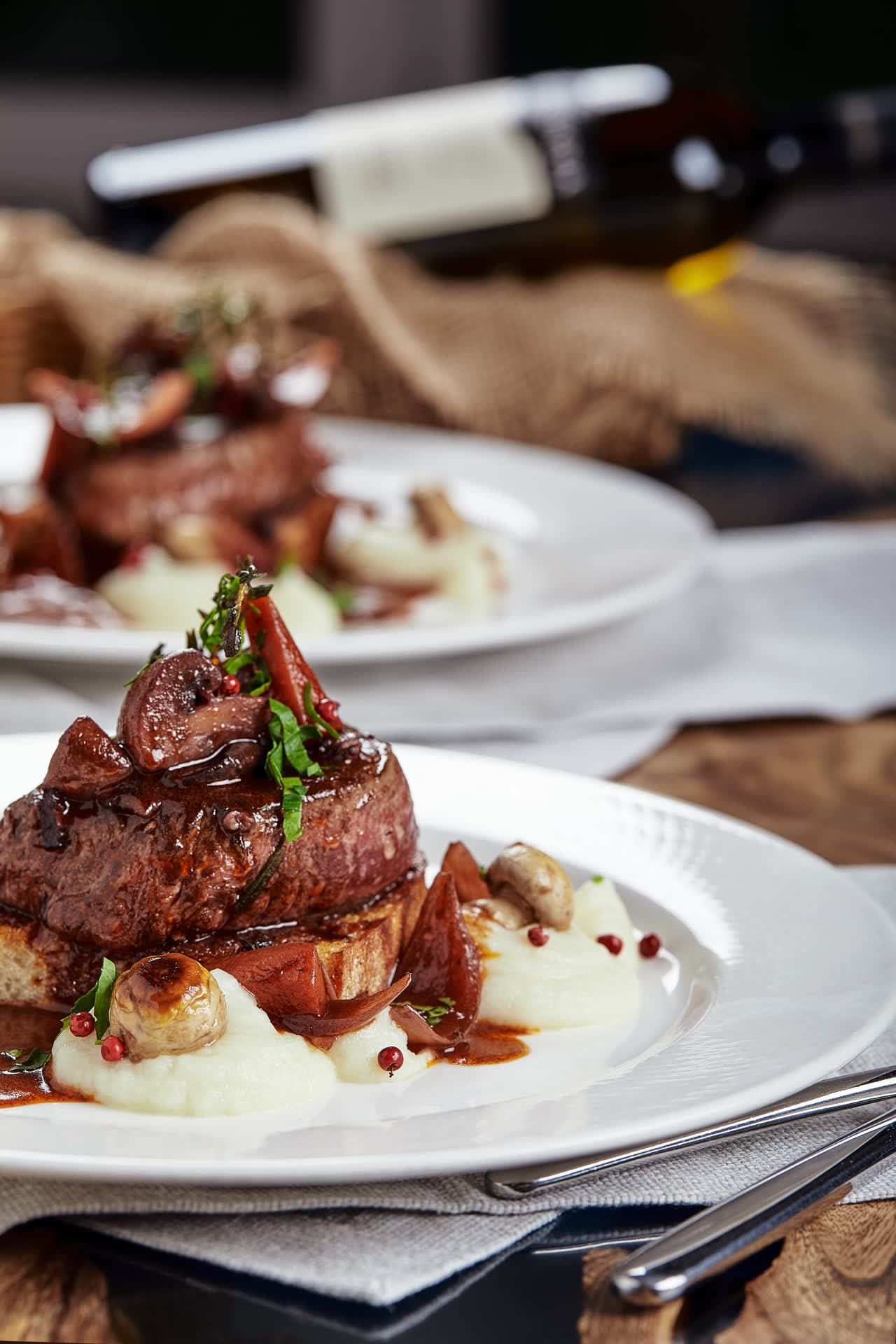 Geschmortes Wildschwein