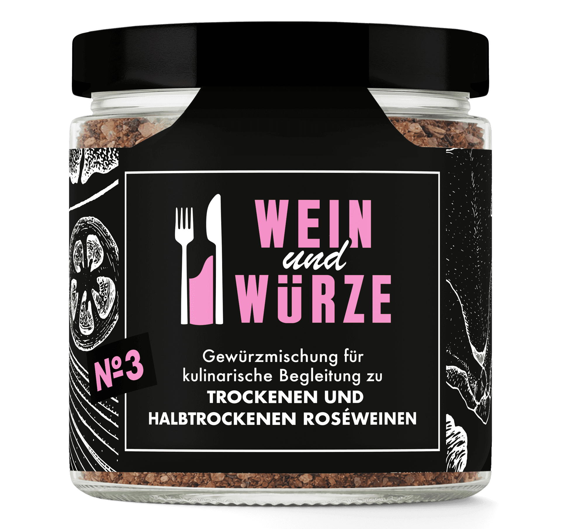 № 3 - Für trockene und halbtrockene Roséweine